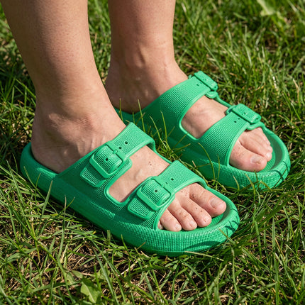 Fluffy Feet® Schlappen mit Gurt